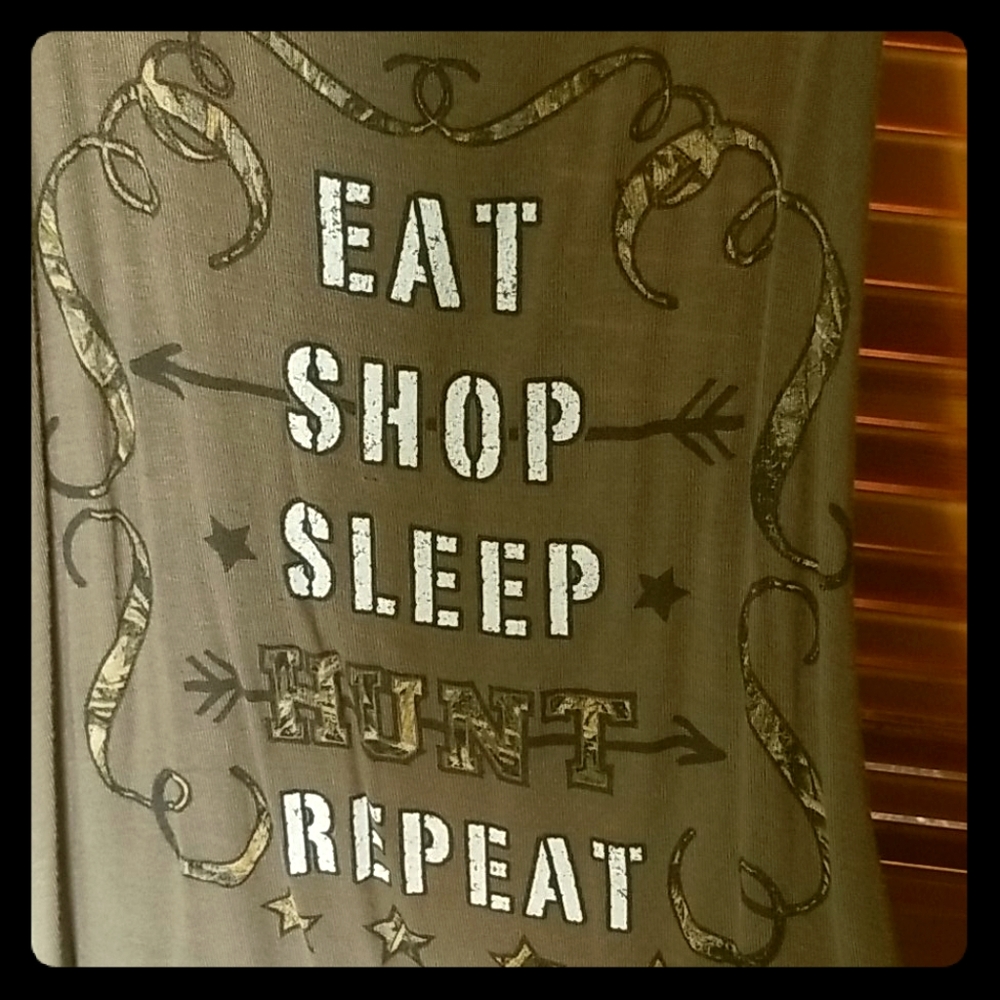 Realtree Eat Shop Sleep Hunt Repeat Tank Top